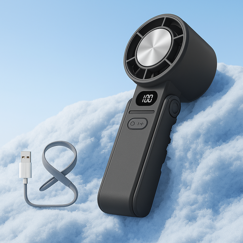 Ventilateur Portable Pliable – Rechargeable