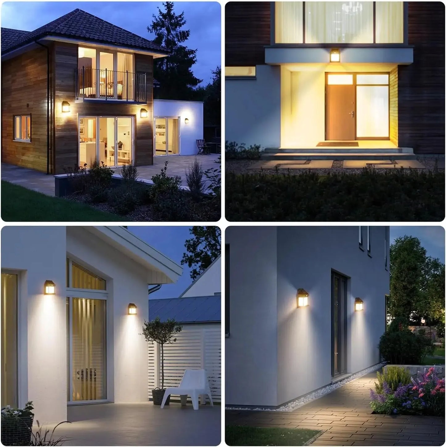 Lampe Murale Solaire avec Détecteur