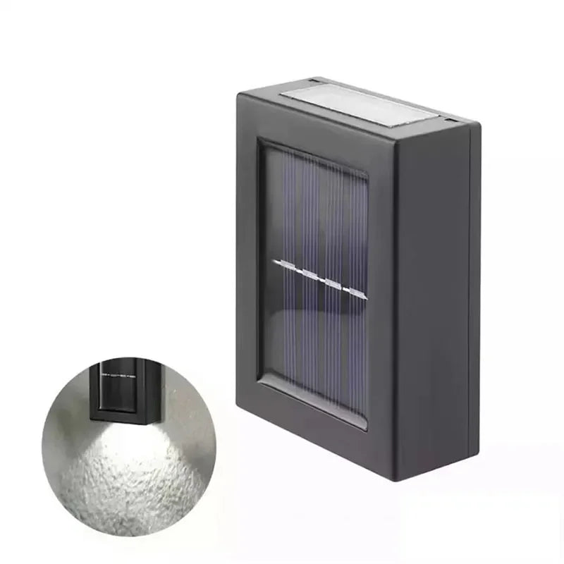 Lampes Murales Solaires à Faisceau LED – Éclairage Extérieur