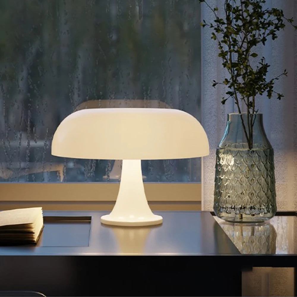 Lampe LED design champignon – Style Bauhaus moderne