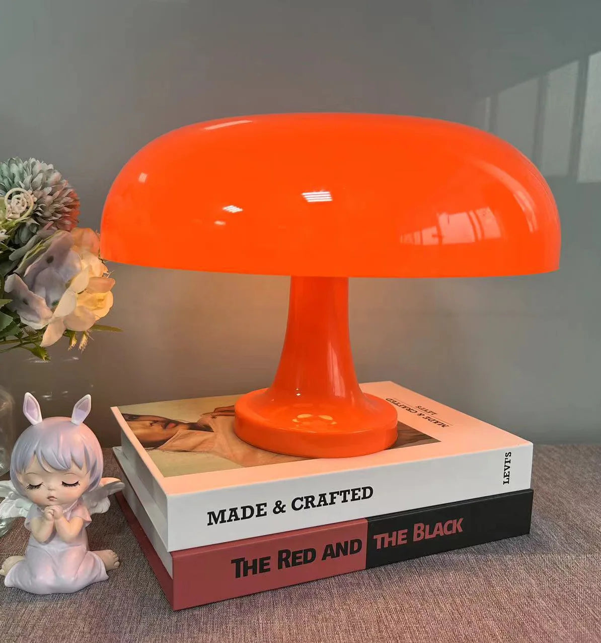 Lampe LED design champignon – Style Bauhaus moderne