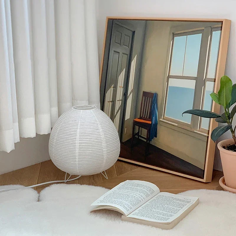 Lampe de table style japonais – Design apaisant