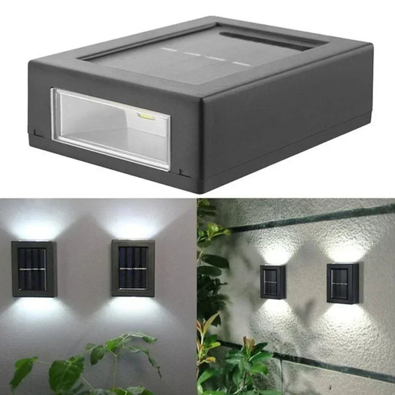 Lampes Murales Solaires à Faisceau LED – Éclairage Extérieur