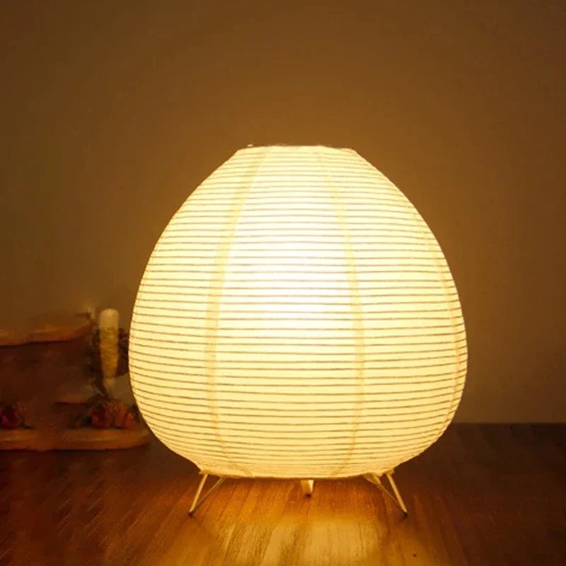 Lampe de table style japonais – Design apaisant