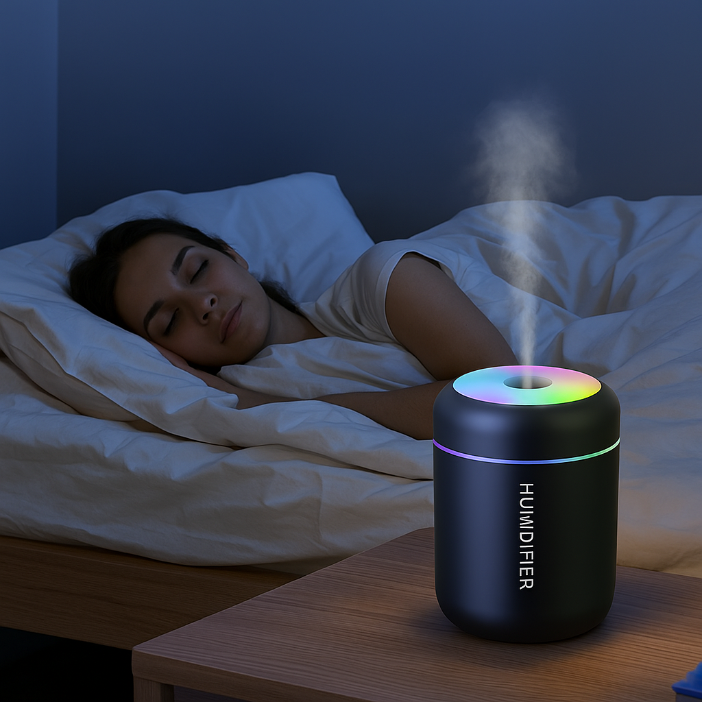 Humidificateur d’air portable mini – USB et silencieux