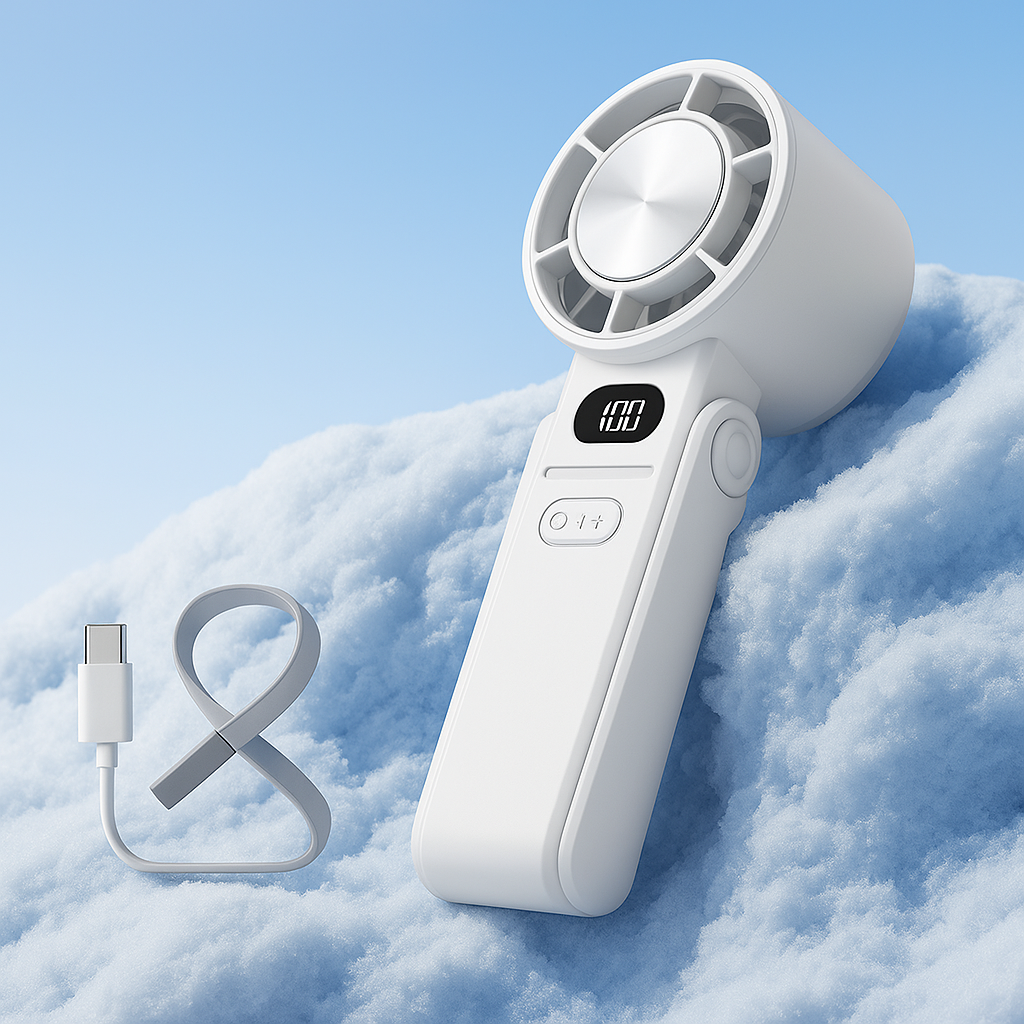 Ventilateur Portable Pliable – Rechargeable