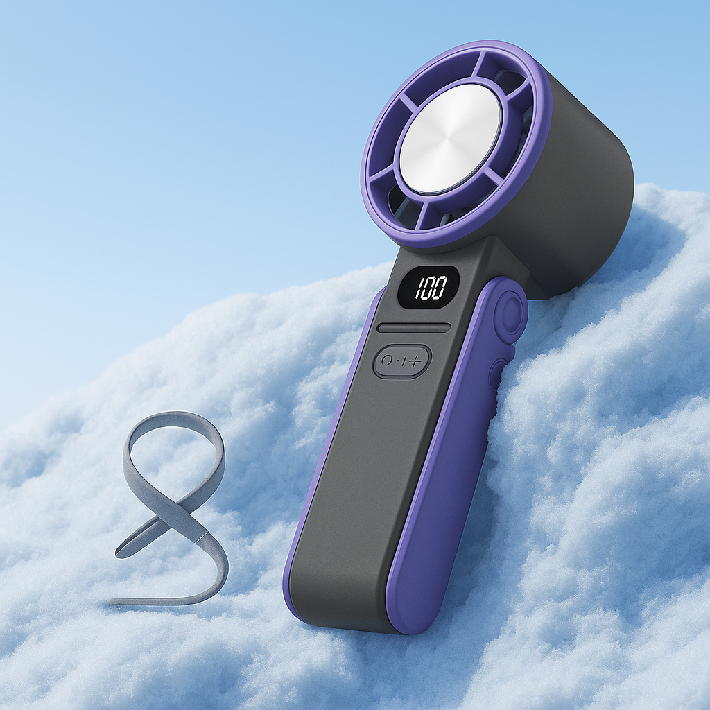 Ventilateur Portable Pliable – Rechargeable