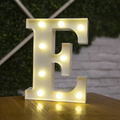 Lettre lumineuse LED — Alphabet & chiffres