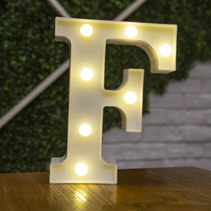 Lettre lumineuse LED — Alphabet & chiffres