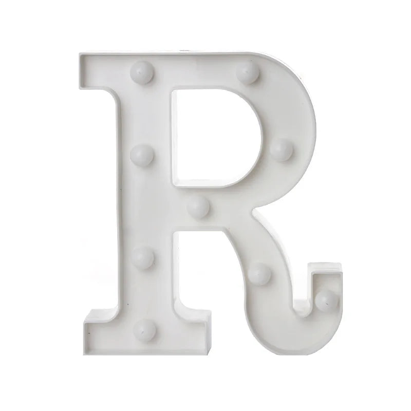 Lettre lumineuse LED — Alphabet & chiffres