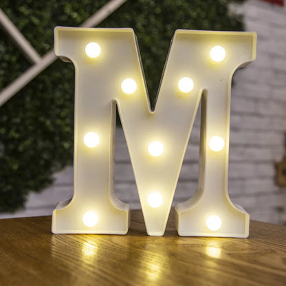 Lettre lumineuse LED — Alphabet & chiffres