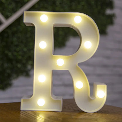 Lettre lumineuse LED — Alphabet & chiffres