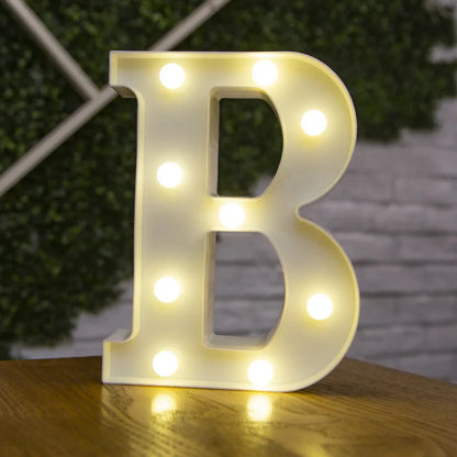 Lettre lumineuse LED — Alphabet & chiffres