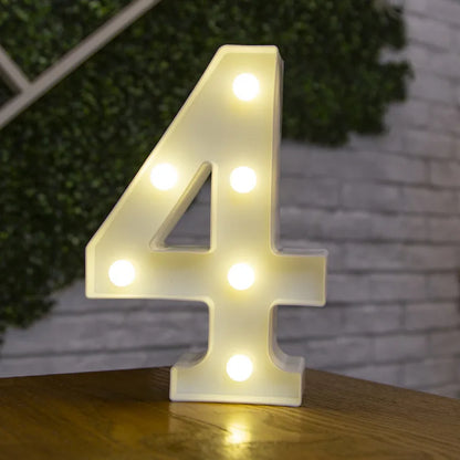 Lettre lumineuse LED — Alphabet & chiffres