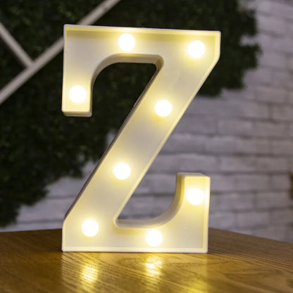 Lettre lumineuse LED — Alphabet & chiffres