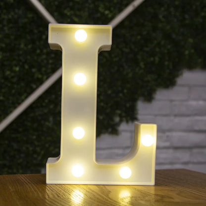 Lettre lumineuse LED — Alphabet & chiffres