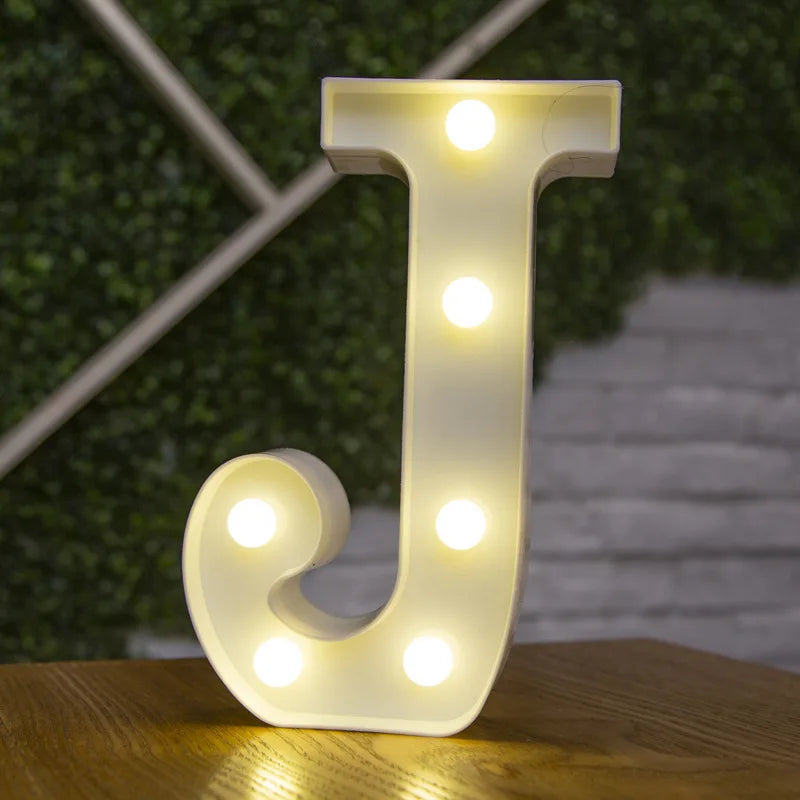 Lettre lumineuse LED — Alphabet & chiffres