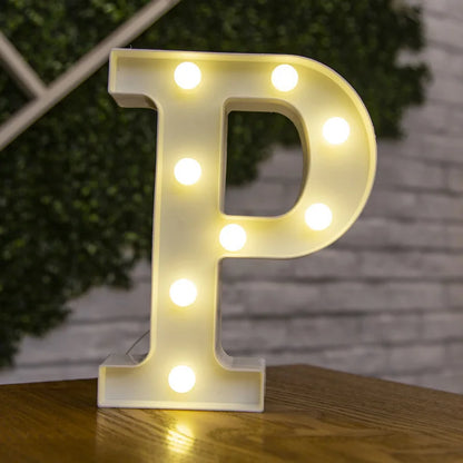 Lettre lumineuse LED — Alphabet & chiffres