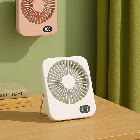 Ventilateur de Bureau Ultra-Silencieux Pliable