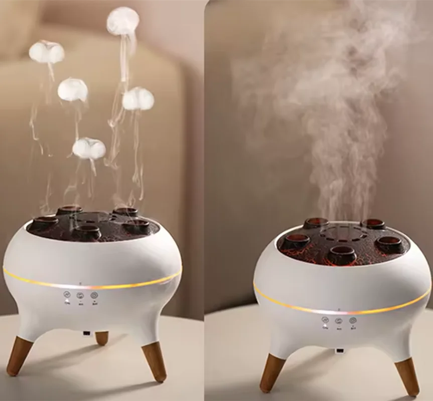 Humidificateur LED 250ml – Brume Relaxante & Lumière Zen