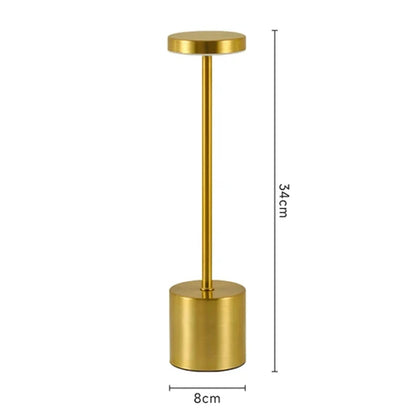 Lampe de chevet ou bureau sans fil – LED tactile rechargeable