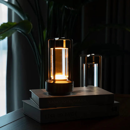 Lampe LED cristal – Rechargeable & design raffiné
