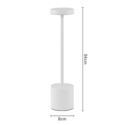 Lampe de chevet ou bureau sans fil – LED tactile rechargeable