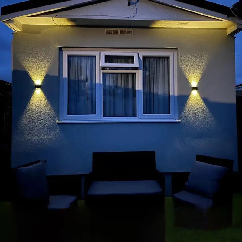 Lampes LED solaires murales – Étanches & automatiques pour jardin