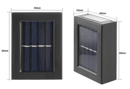 Lampes Murales Solaires à Faisceau LED – Éclairage Extérieur