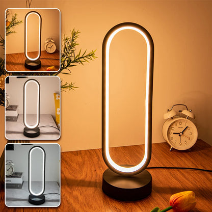 Lampe de table LED spirale – Style contemporain & déco