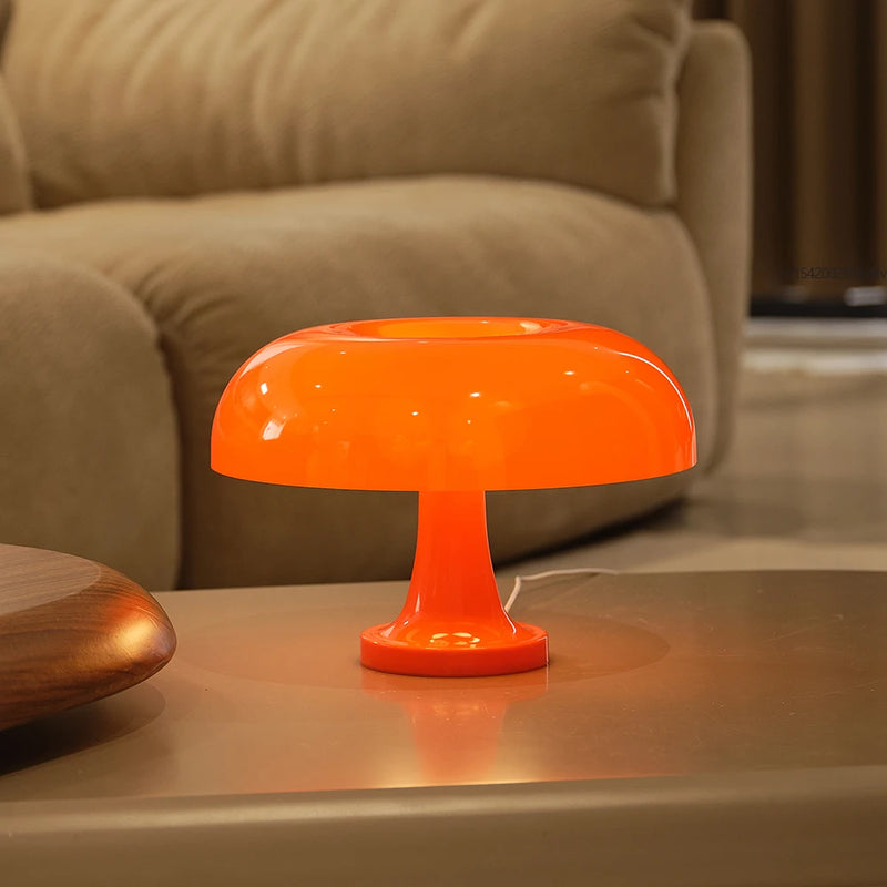 Lampe LED Champignon – Design Bauhaus 70's. - Vue 5