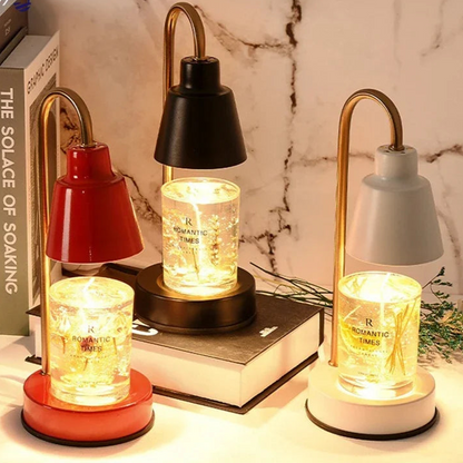 Lampe chauffe-bougie sans flamme