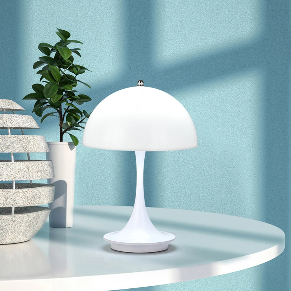 Lampe champignon tactile – Design rechargeable