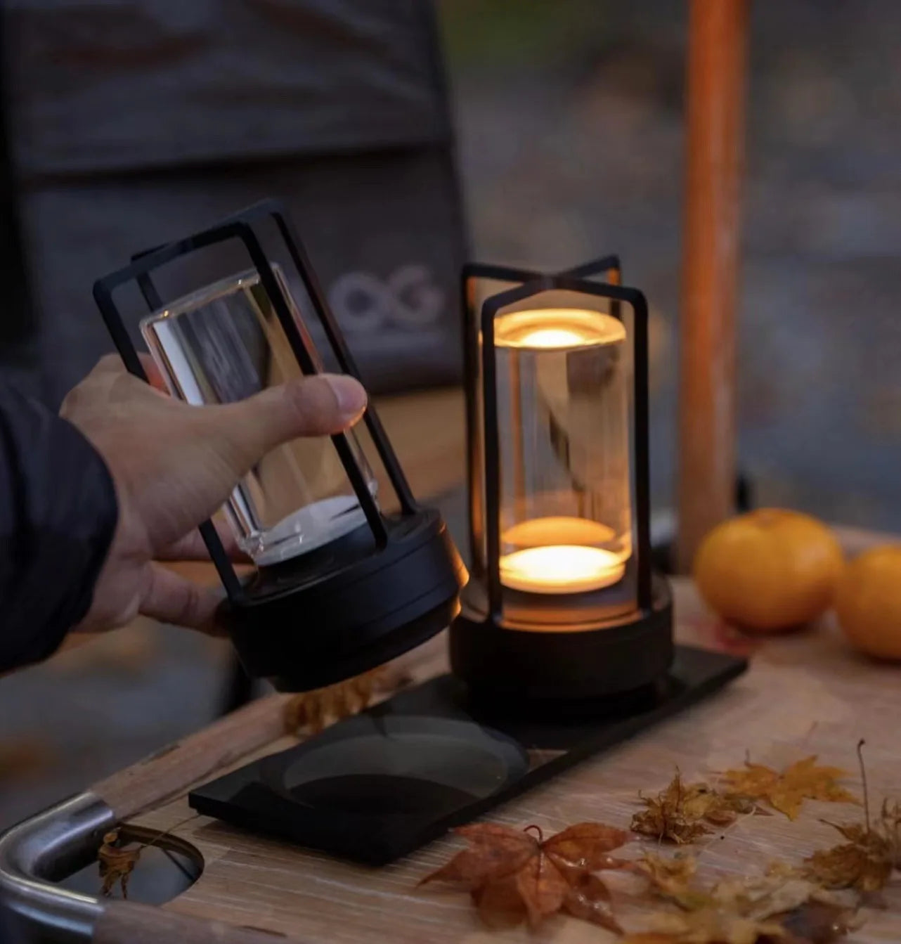 Lampe LED cristal – Rechargeable & design raffiné