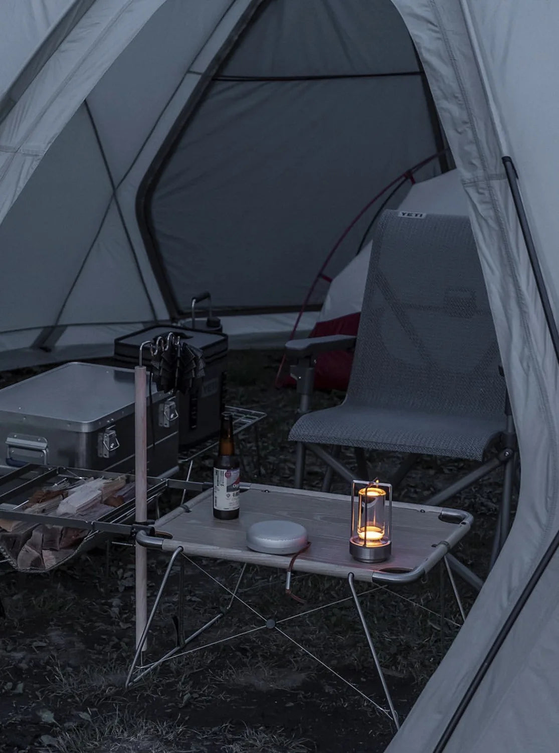 Lampe LED cristal – Rechargeable & design raffiné