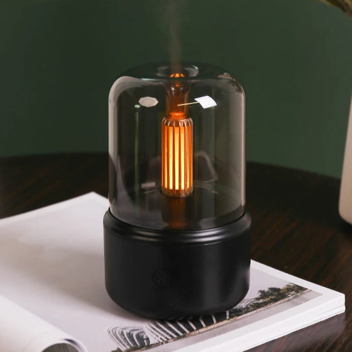 Diffuseur d’Huiles Essentielles LED – Humidificateur USB Silencieux