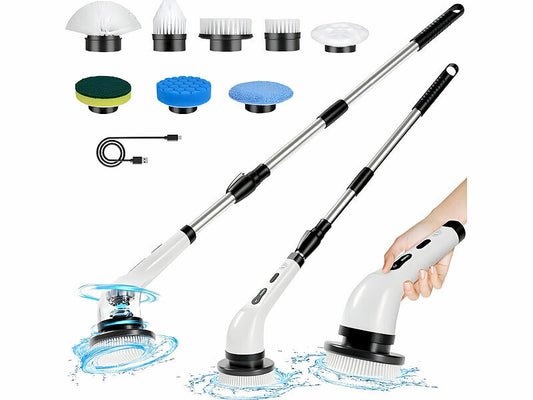 Brosse électrique Pro — Manche télescopique